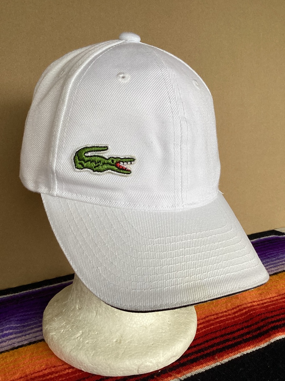 Vintage Lacoste Adjustable Hat Made in Peru